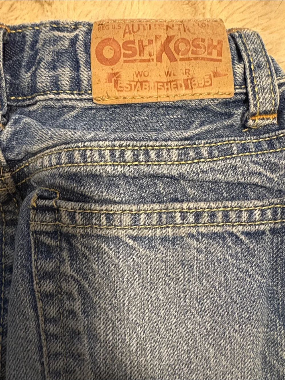 Classic OshKosh B’gosh Wide-Leg kids Jeans - Light Blue